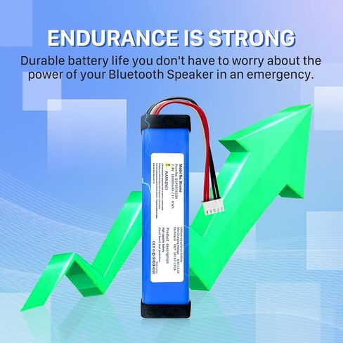 Battery for Xtreme 1, 2026 Upgrade High Capacity 18000mAh Li-Polymer Battery Replacement Compatible with Xtreme, Xtreme 1, Xtreme Speaker, (Part No: GSP0931134) in Kuwait