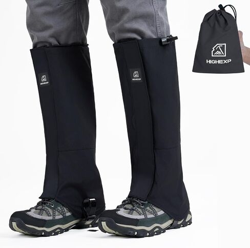 Leg Gaiters Waterproof Snow Boot Gaiters for Women Men | Adjustable, Lightweight, Durable, Packable, Leg Gators, Shoe Cover, Hiking, Hunting, Trekking in Saudi Arabia