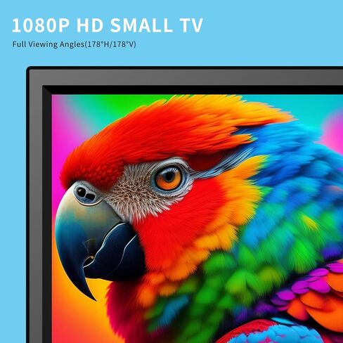 12.5inch small Portable TV,Essential for Bedroom/Kitchen/Camping,Support HDMI/USB input,Built-in speakers,lightweight and easy to carry,Suitable for small spaces(NO with WiFi/Bluetooth/Satellite) in Saudi Arabia