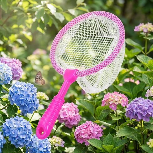 BESPORTBLE 4pcs Ergonomic Grip Butterfly Nets for Boys and Girls Fish Scooper Net for Aquarium Safe Plastic Material in Saudi Arabia