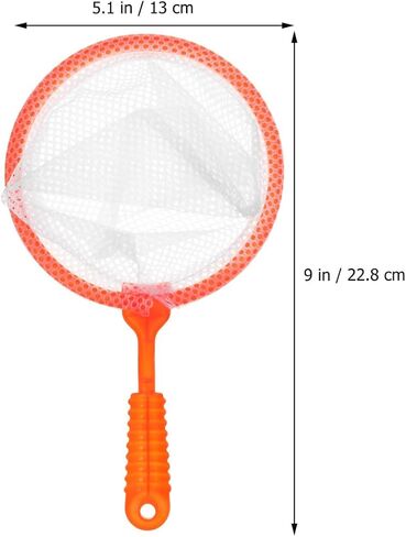 BESPORTBLE 4pcs Ergonomic Grip Butterfly Nets for Boys and Girls Fish Scooper Net for Aquarium Safe Plastic Material in Saudi Arabia