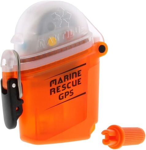 Nautilus LifeLine Marine GPS and Silicone Pouch w/ free Coil Lanyard (Orange) in Saudi Arabia