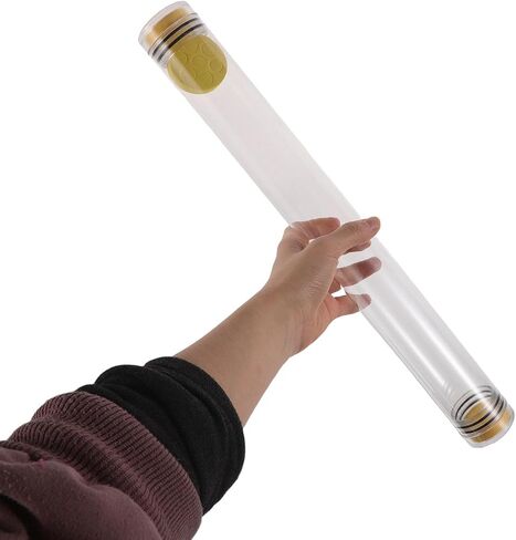 2pcs Fishing Float Storage Tube Waterproof PVC Tackle Organizer | Quick Identification, Portable Carry, Wagglers and Fishing Gear Floats in Saudi Arabia