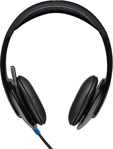 Logitech H540 Wired Headset for Windows and Mac, USB-A, Black | Skype Certified in Saudi Arabia