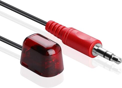Small 38-56kHz External IR Receiver Extender Works Selected Cable Providers Boxes Including - Verizon FiOS, Comcast Xfinity X1, Cox, Charter, Spectrum DVR and Cable Boxes See Compatibility Chart in Saudi Arabia