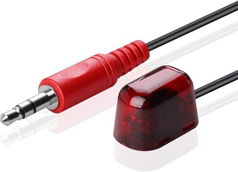 Small 38-56kHz External IR Receiver Extender Works Selected Cable Providers Boxes Including - Verizon FiOS, Comcast Xfinity X1, Cox, Charter, Spectrum DVR and Cable Boxes See Compatibility Chart in Saudi Arabia