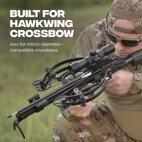 BALLISTA 16" Sting Helical 3-Vane Crossbow Bolts for Hawkwing, 6mm OD, 3pc | 2.5° helical 3-vanes, 361 gr build and 120 gr insert for stable flight in high-power Hawkwing Crossbow setups. in Saudi Arabia