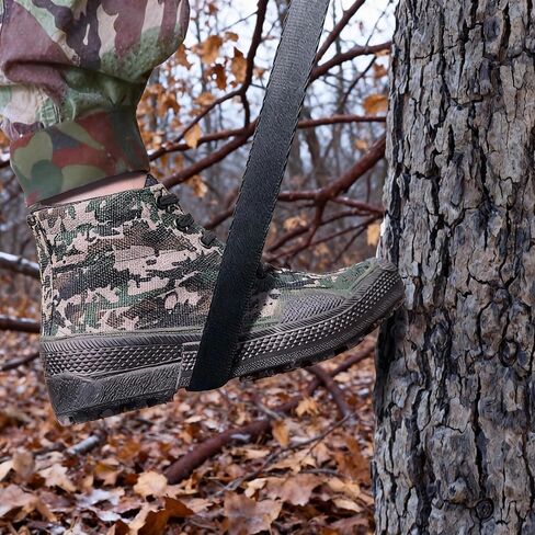 Climbing Stick Aider for Hunting-Tubular Nylon Sling for Saddle Hunting Treehouse Outdoor Adds Extra Height to Climbing Sticks, Easy to Carry in Saudi Arabia