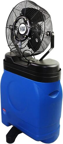 Maxx Air Patio Misting Fan, Standalone 20 Gallon Water Tank, Perfect Cooling Machine, High Pressure 80 PSI Pump in Saudi Arabia