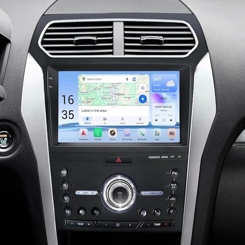Qualcomm 8Core 4+64G Radio Upgrade for Ford Explorer 2011-2019 | 12.1" T-Style Vertical Screen Android 13 Explorer Stereo CarPlay Android Auto GPS 5G WiFi 48EQ FM/AM Gyroscope Backup Camera in Saudi Arabia
