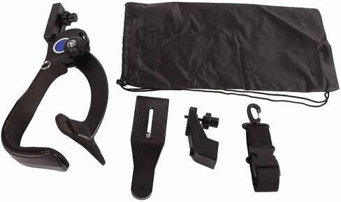 Shoulder Camera Stabilizer Comfortable Waist Support for DSLR Camcorder Professional Video for TV Stations, Wedding Parties, ABS Material in Saudi Arabia