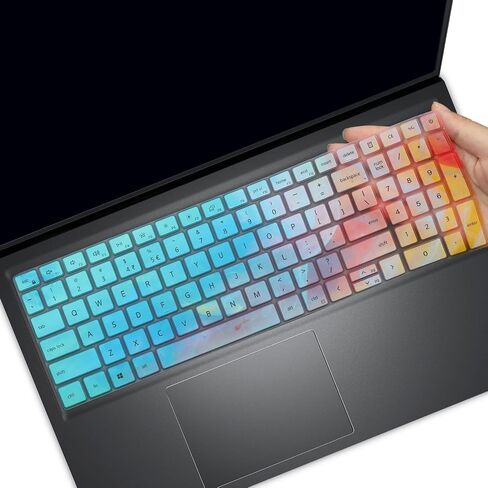 Keyboard Cover for 2026 2025 Dell 15 Laptop DC15250 DC15255 15.6" Dell Inspiron 15 3510 3511 3515 3525 3530 3535 5510 5515 5518 7510 15.6", Vostro 3510 3520 3530 5510 5515 15.6, Inspiron 7610 in Kuwait