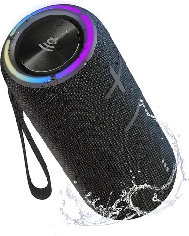 TAZATA Bluetooth Speakers, 30W Stereo HD Sound, Poratble Speaker for Bike | IPX7 Waterproof, Big Audio, Bass, TWS Pairing, 8H, AUX, Blue tooth bocinas, Wireless Speaker for Home, Outdoor, Travel in Saudi Arabia