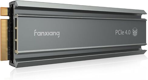 fanxiang S660 PCIe 4.0 1TB NVMe M.2 SSD for PS5 with Heatsink, Up to 5000MB/s, Internal Gaming SSD NAND SLC Cache Suitable for PS5 Enthusiasts, Technology Enthusiasts, IT Professionals in Saudi Arabia