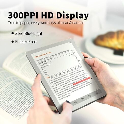 Bigme B6 Color eReader, E-Ink eBook Readers 6 Inch e-Reader Digital ePaper Tablet with 4GB +64GB, Android 14 OS, Adjustable Front Light Android eReaders Device with Audiobook, Ivory White2 in Saudi Arabia