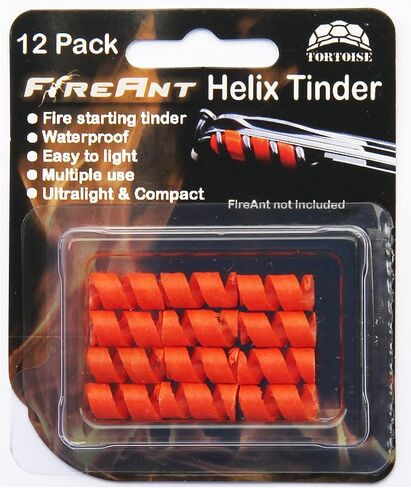 Tortoise Gear Helix Tinder for FireAnt and Firefly Fire Starters - Tinder for Victorinox Swiss Army Knife Corkscrew in Saudi Arabia