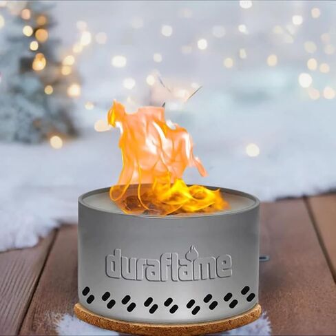 Duraflame™ Tabletop Bonfire & Portable Outdoor Campfire, Fire Pit, Lightweight & Compact, Emergency Fire Kit, Burns up to 4 Hours, Food Grade Wax & Recyclable Tin. in Saudi Arabia