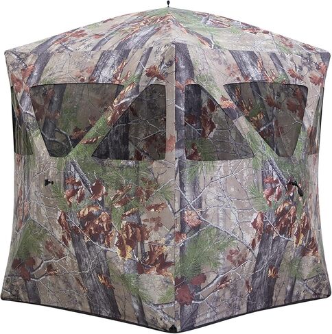Barronett Blinds RA200BW Radar Pop Up Portable Blind, Bloodtrail Backwoods Camo, 67" x 71" x 71" in Saudi Arabia