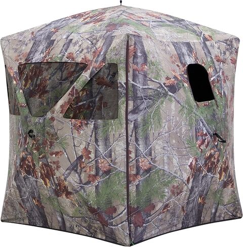 Barronett Blinds RA200BW Radar Pop Up Portable Blind, Bloodtrail Backwoods Camo, 67" x 71" x 71" in Saudi Arabia