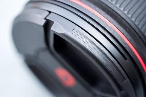 55mm Snap-On Center-Pinch Lens Cap, Extra Strong Springs, Camera Lens Cover, Made from 100% Recycled Plastic - Compatible with Nikon, Canon, Sony & Other DSLR Cameras in Saudi Arabia