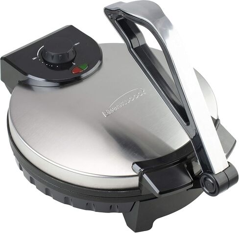 12 Inch Stainless Steel Nonstick Electric Tortilla Maker in Kuwait