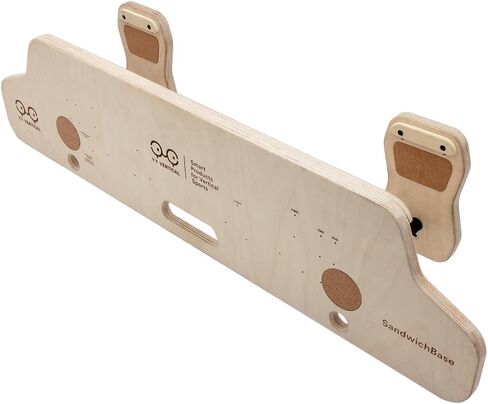 YY Vertical SandwichBase + VerticalBoard One - مجموعة لوحة تعليق للتسلق بدون حفر للتدريب المنزلي | مستقرة وصغيرة الحجم وسهلة التركيب in Kuwait
