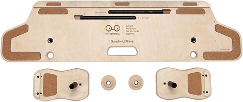 YY Vertical SandwichBase + VerticalBoard One - مجموعة لوحة تعليق للتسلق بدون حفر للتدريب المنزلي | مستقرة وصغيرة الحجم وسهلة التركيب in Kuwait