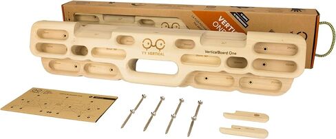 YY Vertical SandwichBase + VerticalBoard One - مجموعة لوحة تعليق للتسلق بدون حفر للتدريب المنزلي | مستقرة وصغيرة الحجم وسهلة التركيب in Kuwait