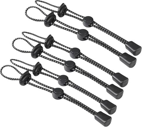 6Pcs Climbing Stick Holder Adjustable Elastic Hiking Trekking Pole Backpack Straps Rope Fixing Buckle Lanyard in Saudi Arabia