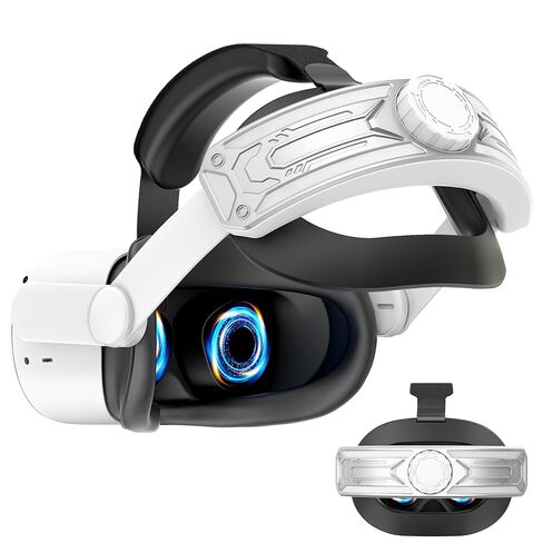 Head Strap for Meta Quest 2 VR Headset Elite Strap Adjustable Soft Cushion Headstrap for Oculus Quest 2 Replacement for Virtual Reality in Saudi Arabia