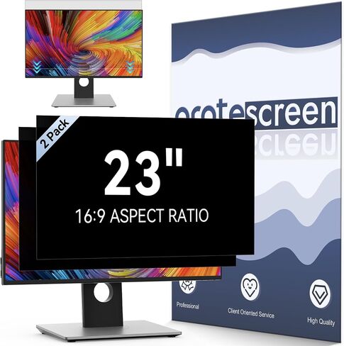 Magnetic 16 Inch Laptop Privacy Screen for 16:10 Computer Monitor, Removable Anti Glare Blue Light Filter Protector, 16 in Privacy Shield Compatible with Lenovo Hp Dell Acer Asus Thinkpad Envy Xps in Saudi Arabia