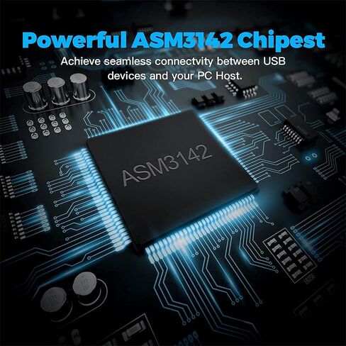 PCIe to USB 3.2/USB 3.1 Gen 2 Card 10Gbps 5-Port (3X USB C - 2X Type A) | USB C PCIe Card, PCI Express X4, PCI Express Expansion Card PC Internal Hub for Windows 10/8/7 Linux and MAC OS 10.8.2 Above in Saudi Arabia