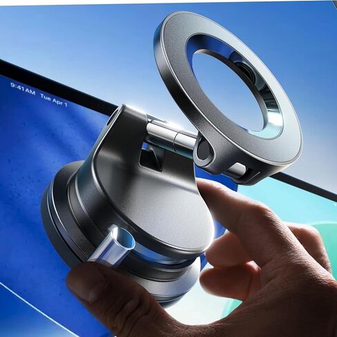 LISEN for MagSafe Car Mount [مغناطيس قوي 3800gf وشفط 90+LBS] حامل هاتف مغناطيسي قابل للتعديل 360 درجة لسيارتك، لهاتف iPhone 17 Pro Max 16 15 14 13 12 Plus Air لجميع الهواتف الذكية in Kuwait