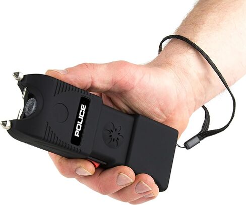 POLICE Stun Gun TW10 - للخدمة الشاقة مع إنذار صفارة الإنذار بمصباح LED in Kuwait