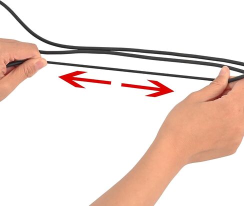 SPG Compound Bow Peep Sight Tubing - 6.5ft Peep Sights Rubber Tube Replacement Peep Tubing Archery Bow Peep Rubber String for Compound Bow Hunting Shooting Archery Accessories in Kuwait