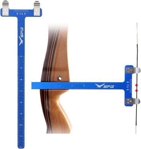Archery Bow Square T Shape Ruler Measurement Tool Kit for Recurve and Compound Bow Accessories in Saudi Arabia