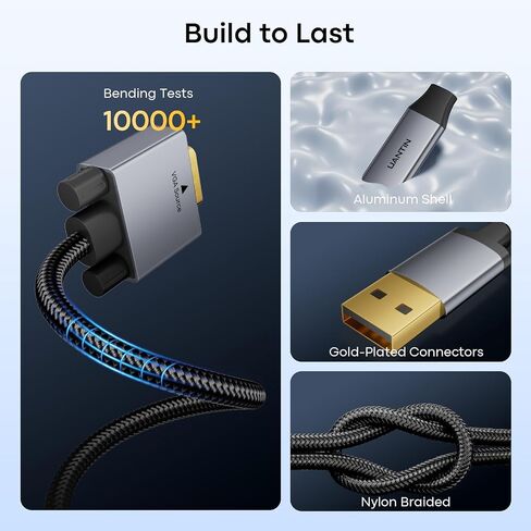 UANTIN VGA to HDMI Adapter, 1080P@60Hz Uni-Directional Male to Female in Saudi Arabia
