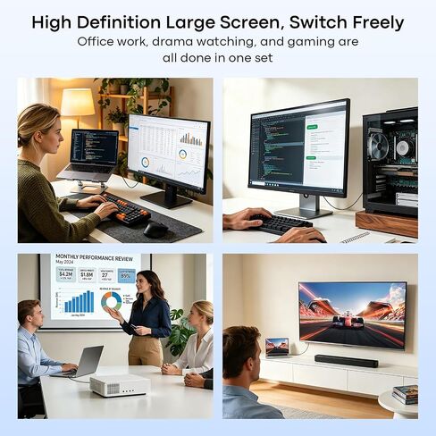 UANTIN VGA to HDMI Adapter, 1080P@60Hz Uni-Directional Male to Female in Saudi Arabia