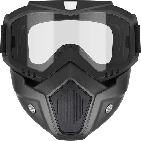 YScare Tactical Mask Compatible with Nerf Rival, Apollo, Zeus, Khaos,Atlas, & Artemis Blasters Rival Airsoft Mask,Black Detachable Masks with Goggles for Shooting Game Cycling Christmas Cosplay Party… in Saudi Arabia