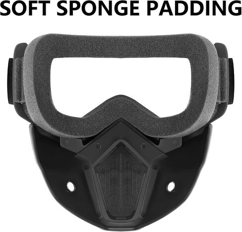 YScare Tactical Mask Compatible with Nerf Rival, Apollo, Zeus, Khaos,Atlas, & Artemis Blasters Rival Airsoft Mask,Black Detachable Masks with Goggles for Shooting Game Cycling Christmas Cosplay Party… in Saudi Arabia