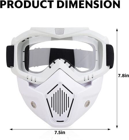 YScare Tactical Mask Compatible with Nerf Rival, Apollo, Zeus, Khaos,Atlas, & Artemis Blasters Rival Airsoft Mask,Black Detachable Masks with Goggles for Shooting Game Cycling Christmas Cosplay Party… in Saudi Arabia