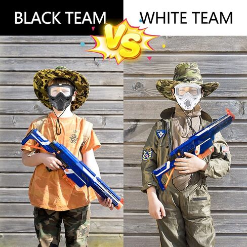 YScare Tactical Mask Compatible with Nerf Rival, Apollo, Zeus, Khaos,Atlas, & Artemis Blasters Rival Airsoft Mask,Black Detachable Masks with Goggles for Shooting Game Cycling Christmas Cosplay Party… in Saudi Arabia