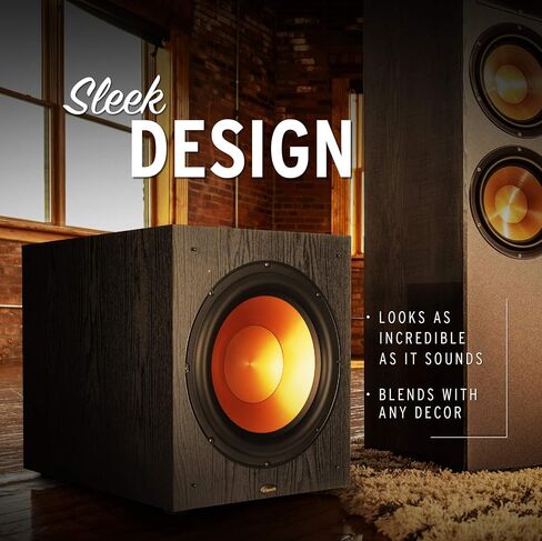 مكبر صوت Klipsch SUB-100-BLACK Synergy Black Label مع خطة حماية كهرمانية لمدة 3 سنوات (2018) in Kuwait