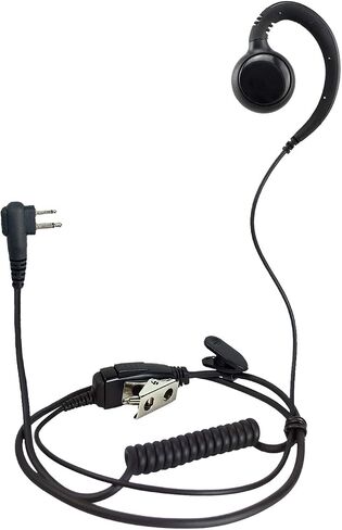 PROMAXPOWER 1-Wire C-Shape Swivel Earpiece with PTT for Motorola CP200D in Kuwait