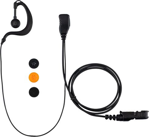Covert Surveillance Earpiece for Motorola XPR3500e XPR3300e Radio | Security Headset with PTT Mic Acoustic Tube Durable Fit Left or Right Ear in Saudi Arabia