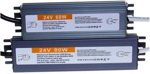 DC 12V 24V LED Driver Lighting Power Supply 12 24 V Volt IP67(50W,12V) in Saudi Arabia