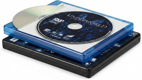 Tarifold Double Disc Media Storage Sleeves with Protective Felt, 100 Pack | Holds 2 CDs, DVDs or Blu-ray Discs, Soft Felt Insert, Durable Polypropylene, Scratch-Resistant in Saudi Arabia