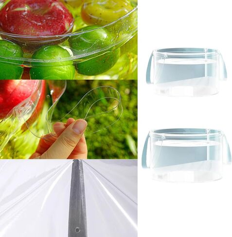 2 Pack Foldable Wash Basin Clear Folding Ice Bucket Lightweight Folding Dish Tub Sink Delicates Washing Basin for Travel Abroad RV Outdoor Camping Backpacking Camper Hiking Picnic in Saudi Arabia