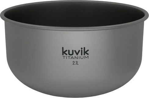 Kuvik Titanium Bowl 2.1L (71 oz) - Ultralight and Compact Bowl in Saudi Arabia