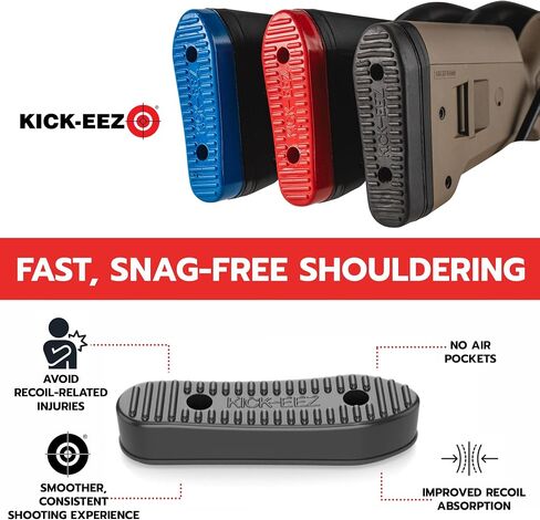 KICK-EEZ® Pre-fit Stock Recoil Pad - Works with Magpul SGA/Hunter - Made in USA in Saudi Arabia
